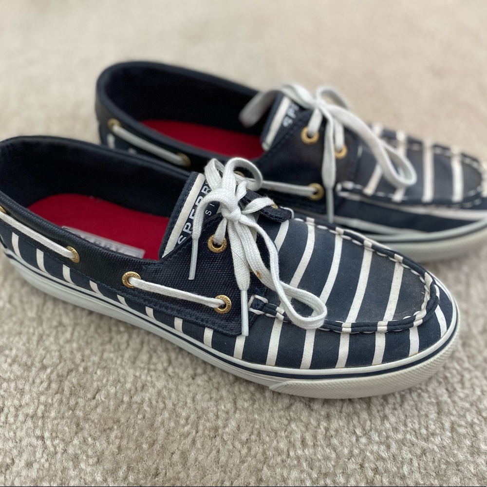 Women’s Sperry Top Sider - blue/white stripes